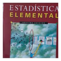 Estadistica Elemental 7ma Edicion Mario Triola segunda mano  Chile 