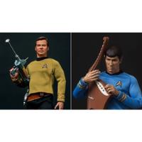 Star Trek Kirk Spock Mccoy Scotty Qmx No Hot Toys, usado segunda mano  Chile 