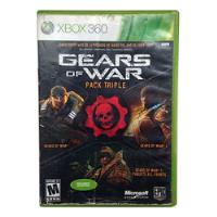 Usado, Gears Of War Triple Pack Xbox 360 segunda mano  Chile 