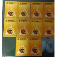 Usado, Cartas Pokémon Pack X10 Energías Eléctricas Año 98/00 segunda mano  Chile 