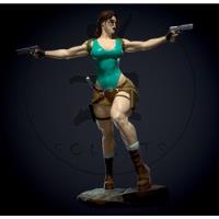 Archivo Stl Impresión 3d - Tomb Raider - Lara Croft + Nsfw Y, usado segunda mano  Chile 