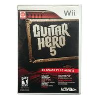 Usado, Guitar Hero 5 Wii segunda mano  Chile 