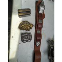 Cinturón Antiguo Hebillas , usado segunda mano  Chile 