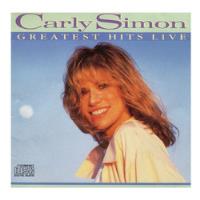 Carly Simon - Greatest Hits Live  | Cd Usado segunda mano  Chile 