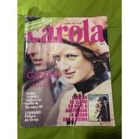 Diana De Gales Revista Carola  Años 80s segunda mano  Chile 