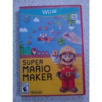 Super Mario Maker Nintendo Wii U En Excelente Estado segunda mano  Chile 