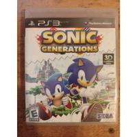 Sonic Generations Original Físico Ps3 segunda mano  Chile 