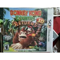 Donkey Kong Country Returns Nintendo 3ds segunda mano  Chile 