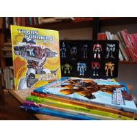 Transformer Prime Pack Libros +figuritas.set Completo Hasbro, usado segunda mano  Chile 