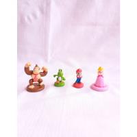 Colección 4 Mini Personajes Mario Bross Nintendo Hasbro, usado segunda mano  Chile 