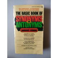 Usado, Libro The Basic Book Of Synonyms And Antonyms segunda mano  Chile 