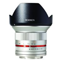 Lente Rokinon Mf Rk12m-fx-sil 12mm F2.0 Fujifilm X-mount, usado segunda mano  Chile 