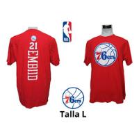 Usado, Camiseta Basquetbol Philadelphia 76ers Sixers Talla L segunda mano  Chile 
