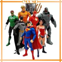 Set De Figuras Liga De La Justicia, Superman, Batman, Flash, usado segunda mano  Chile 