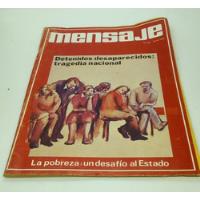 Mensaje. N. 270 Julio 1978           Detenidos Desaparecidos segunda mano  Chile 