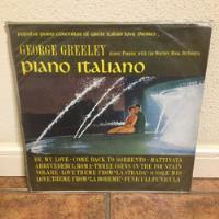 Antiguo Vinilo Lp Piano Italiano George Greeley - Wb Records, usado segunda mano  Chile 