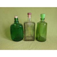 Lote De 3 Botellas Decorativas - Recicladas segunda mano  Chile 
