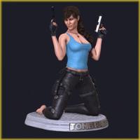Archivo Stl Impresión 3d - Tomb Raider - Lara Croft Phone Ho segunda mano  Chile 