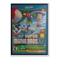New Super Mario Bros. U Juego, Nintendo Wiiu segunda mano  Chile 