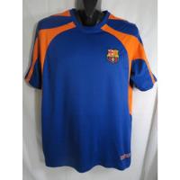 Camiseta De Fútbol Barcelona Fc Talla M Color Azul Y Naranja segunda mano  Chile 