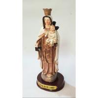 Usado, Virgen Nuestra Sra. Del Carmen Figura De 13,5 Cm. De Resina  segunda mano  Chile 