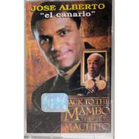 Usado, Cassette De José Alberto El Canario Back Yo The Mambo(2425 segunda mano  Chile 