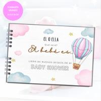 Usado, Baby Shower Álbum Buenos Deseos El O Ella? segunda mano  Chile 