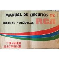 Manual De Circuitos T.v. Incluye 7 M Rca Mundo Electr (aa952, usado segunda mano  Chile 