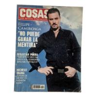 Revista Cosas Internacional Año 2008 Felipe Camiroaga, usado segunda mano  Chile 