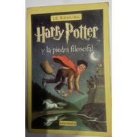Harry Potter Y La Piedra Filosofal (j.k. Rowling), usado segunda mano  Chile 