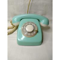 Antique, Bello Teléfono Vintage, Color Verde Menta, Funciona segunda mano  Chile 