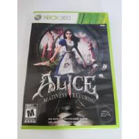 Alice Madness Returns Xbox360, Cyclegames segunda mano  Chile 