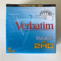 Caja Disquetes Verbatim 1.44 Mb 10 Piezas - Diskettes Floppy, usado segunda mano  Chile 