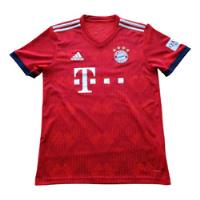Camiseta Local, Bayern Munchen 2018-19, #11 James, adidas, S, usado segunda mano  Chile 