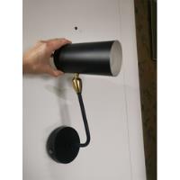 Usado, 3 Lámparas Muro Tuku, Color Negro, Marca The Popular Desing segunda mano  Chile 