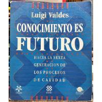 Conocimiento Es Futuro - Luigi Valdes, usado segunda mano  Chile 
