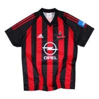 Camiseta Milan 2002, Talla 10, Niños, Escuela Fútbol segunda mano  Chile 