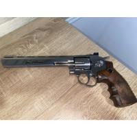Pistola Revólver Co2 Asg Dan Wesson 8 Pulgadas 4,5mm Cromado, usado segunda mano  Chile 