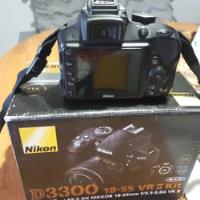 Usado, Cámara Nikon D3300usada En Buenas Condiciones segunda mano  Chile 