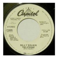 Usado, Billy Squier - The Stroke | 7  Single Vinilo Usado segunda mano  Chile 