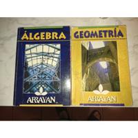 Pack Libros Álgebra Y Geometría Editorial Arrayán. segunda mano  Chile 