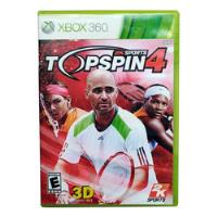 Top Spin 4 Xbox 360 segunda mano  Chile 