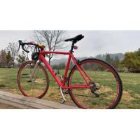Bicicleta Pistera, De Color Rojo Armada, usado segunda mano  Chile 