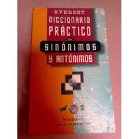Diccionario Práctico De Sinónimos Y Antónimos - Everest, usado segunda mano  Chile 
