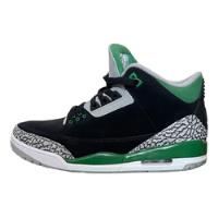 Usado, Nike Jordan 3 Retro 11.5 43,5 Verde Negro segunda mano  Chile 
