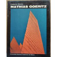 Usado, Mathias Goeritz - Frederico Morais  segunda mano  Chile 