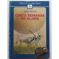 Cinco Semanas En Globo/ Julio Verne/ Con Ilustraciones  segunda mano  Chile 