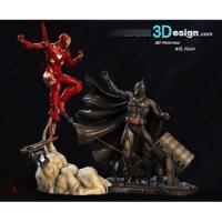 Archivo Stl Impresión 3d - Batman Vs Ironman, usado segunda mano  Chile 