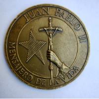 Usado, Medalla Juan Pablo Ii/ Visita Apostólica Chile 1987. segunda mano  Chile 
