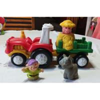 Tractor Little People Con 2 Personajes, Fisher Price, usado segunda mano  Chile 